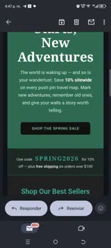 SPRING2026 coupon verification screenshot
