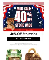 MLK40 coupon verification screenshot