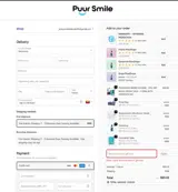 WELCOME10 coupon verification screenshot