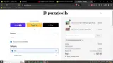 Puzzledly coupon verification screenshot
