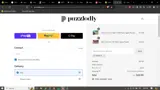 Puzzledly coupon verification screenshot