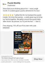 Puzzle Monthly coupon verification screenshot