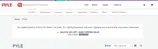 Pyle USA coupon verification screenshot