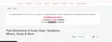 Pyle USA coupon verification screenshot