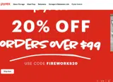 FIREWORKS20 coupon verification screenshot