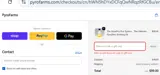 PyroFarms coupon verification screenshot