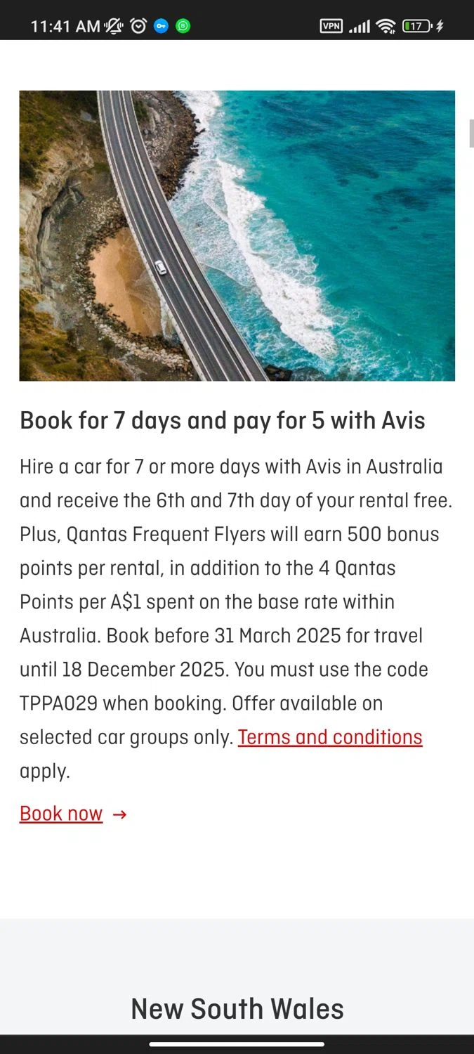 Qantas Airways promo code screenshot showing code TPPA029 applied at Qantas Airways checkout page. Uploaded by SimplyCodes community member Dejadepicharme on Mar 13, 2025