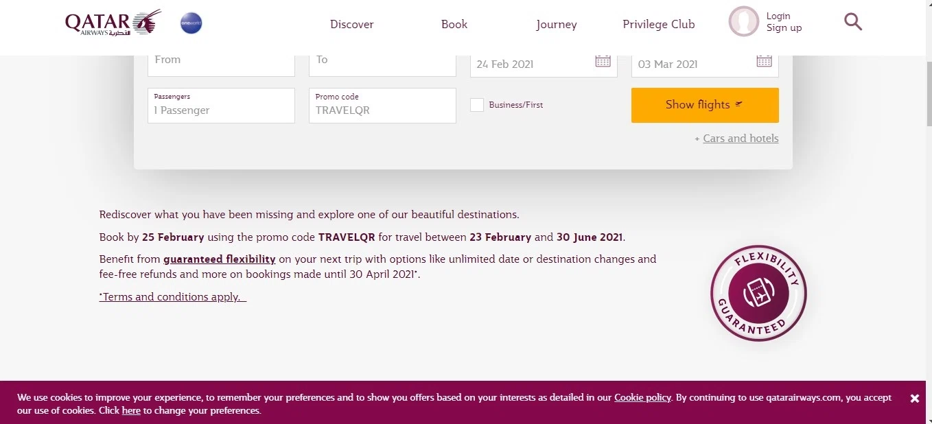 Qatar Airways Discount Codes 25 Off in Mar 2021 SimplyCodes