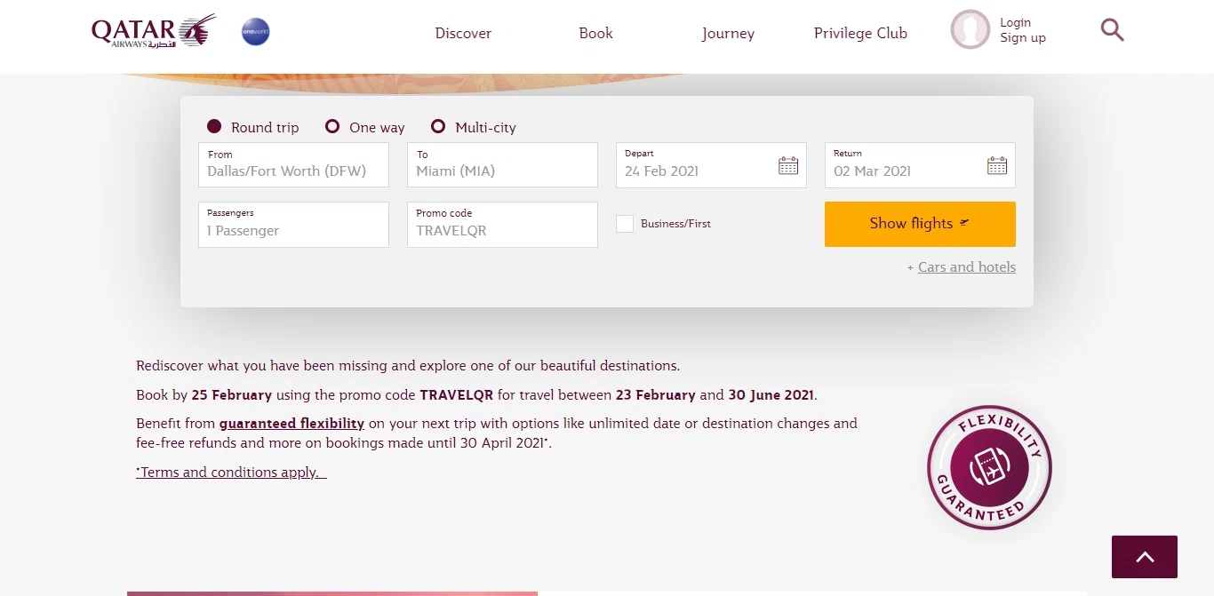 Qatar Airways Discount Codes 25 Off in Mar 2021 SimplyCodes