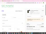 WELCOME10 coupon verification screenshot