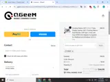 SHOP coupon verification screenshot