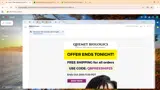 qbFREESHIP25 coupon verification screenshot