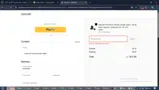 WELCOME10 coupon verification screenshot