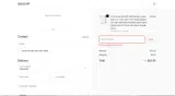 QPD coupon verification screenshot