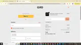 QRD Game coupon verification screenshot