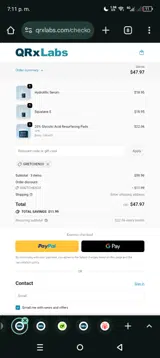 Gretchen20 coupon verification screenshot