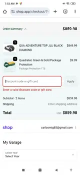 MSP10 coupon verification screenshot