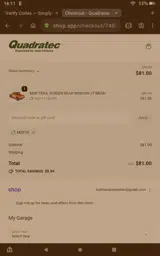 MSP10 coupon verification screenshot