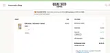 Quai Sud coupon verification screenshot