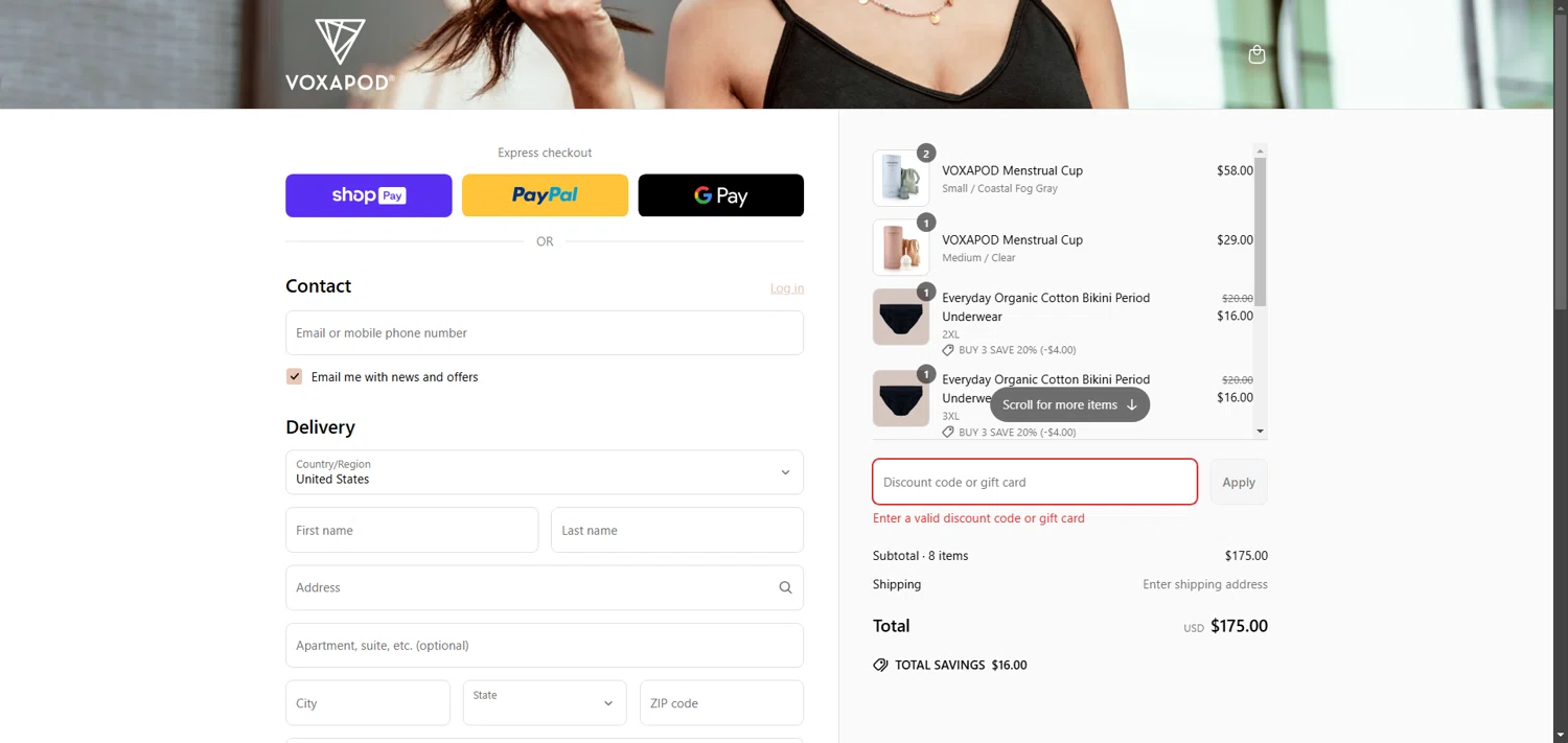 Quality Fragrance Oils coupon code screenshot showing code TAKE5 applied at Quality Fragrance Oils checkout page. Uploaded by SimplyCodes community member TokenCollector1268 on May 21, 2025
