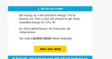 CRASHLESS20 coupon verification screenshot