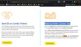 Quassy Amusement Park coupon verification screenshot