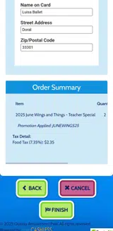 Quassy Amusement Park coupon verification screenshot