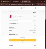 U7Y6T5R4E3W2Q1 coupon verification screenshot