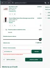 Queens UK coupon verification screenshot