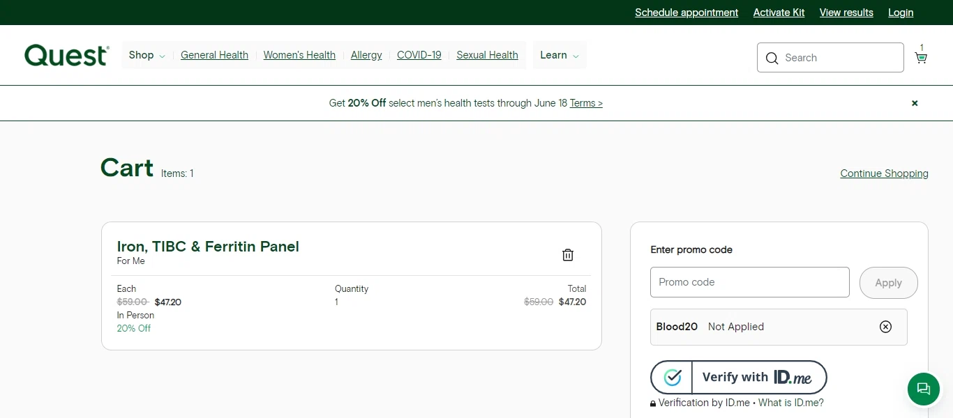 Quest Diagnostics Promo Codes 25 Off September 2024