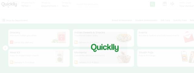 Quicklly checkout page showing Quicklly coupon code box | Screenshot taken by SimplyCodes community member on Feb 19, 2024