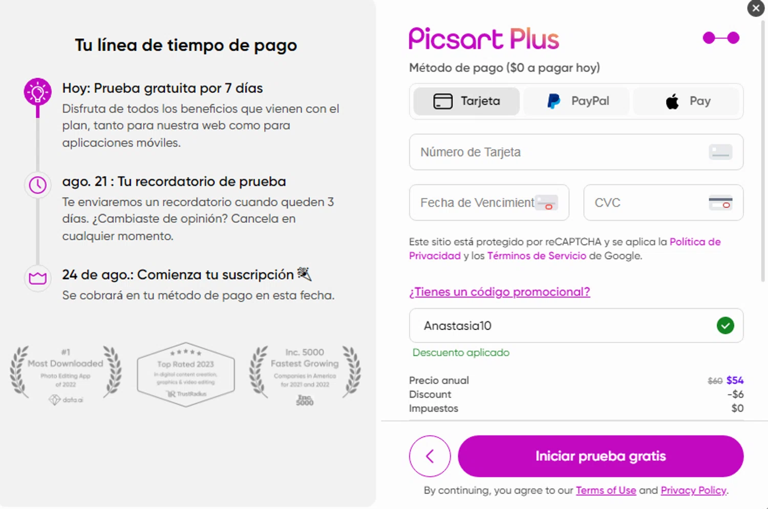 Quicktools promo code screenshot showing code Anastasia10 applied at Quicktools checkout page. Uploaded by SimplyCodes community member RonaldAcunaJr on Aug 18, 2025