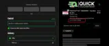 Quick10 coupon verification screenshot