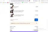 Cover15 coupon verification screenshot