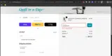 Quilt in a Day coupon verification screenshot