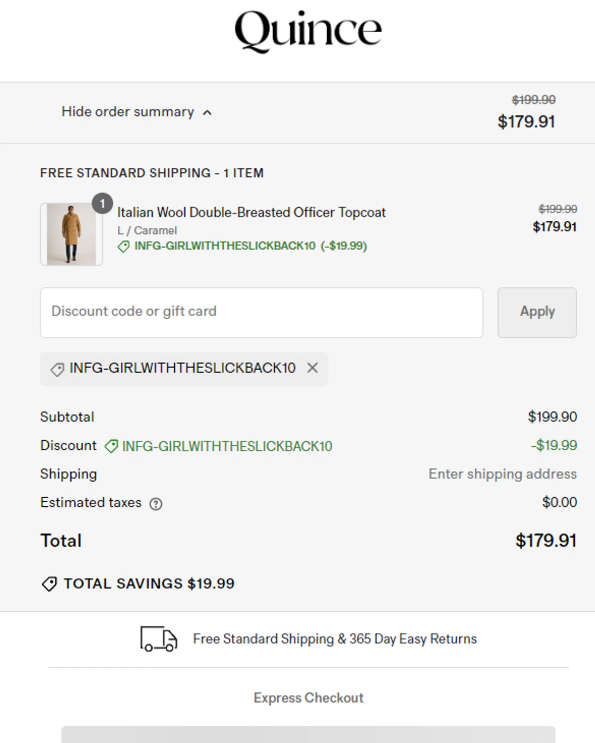 Quince Discount Codes & Black Friday 2024 Deals 10 Off