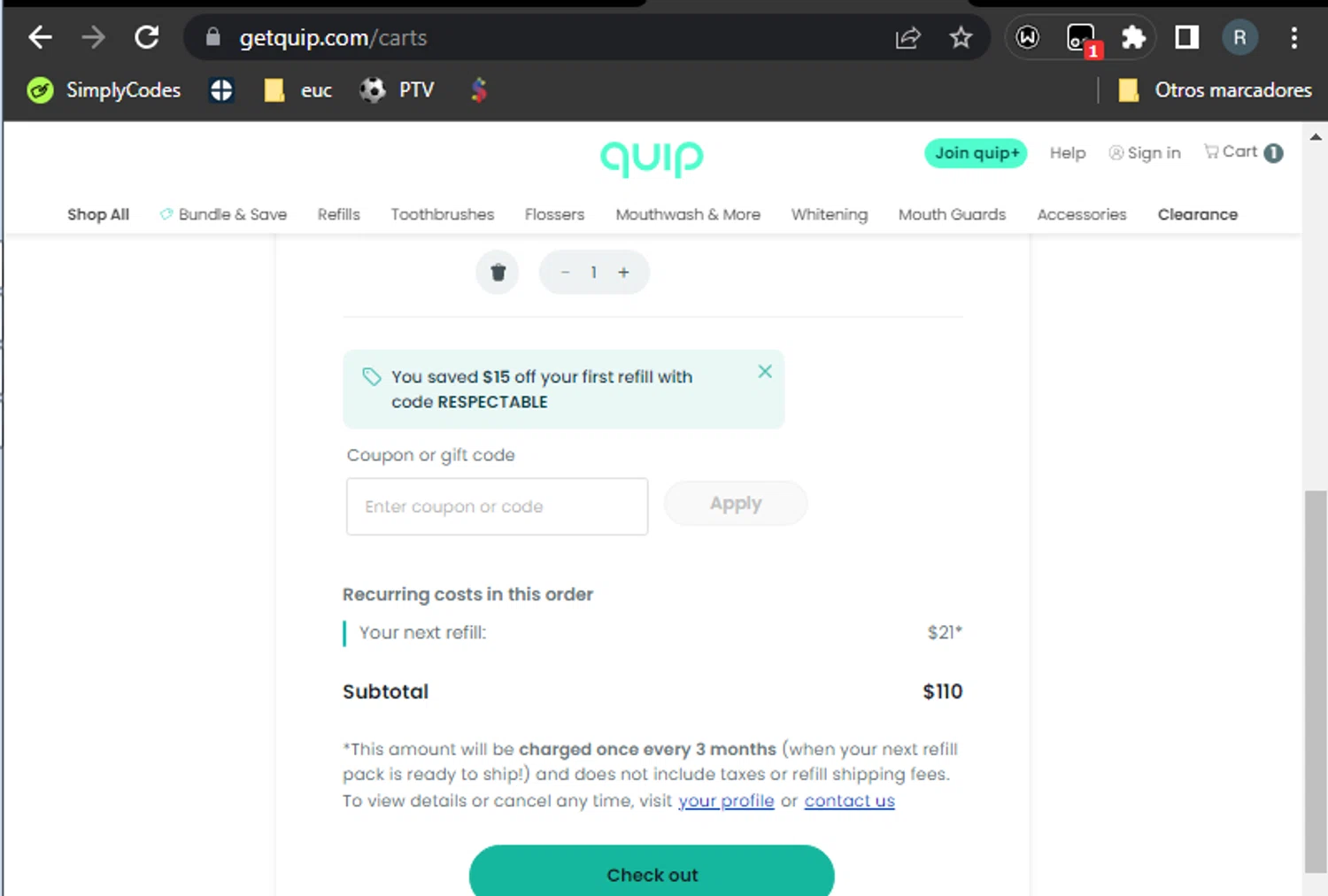 Get quip Promo Codes 20 Off May 2024