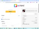 QUTOYS coupon verification screenshot