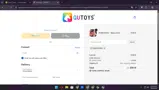 QUTOYS coupon verification screenshot