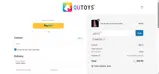 QUTOYS coupon verification screenshot