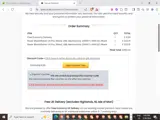 THXFIVENL1025 coupon verification screenshot