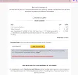 THXFIVENL0125 coupon verification screenshot