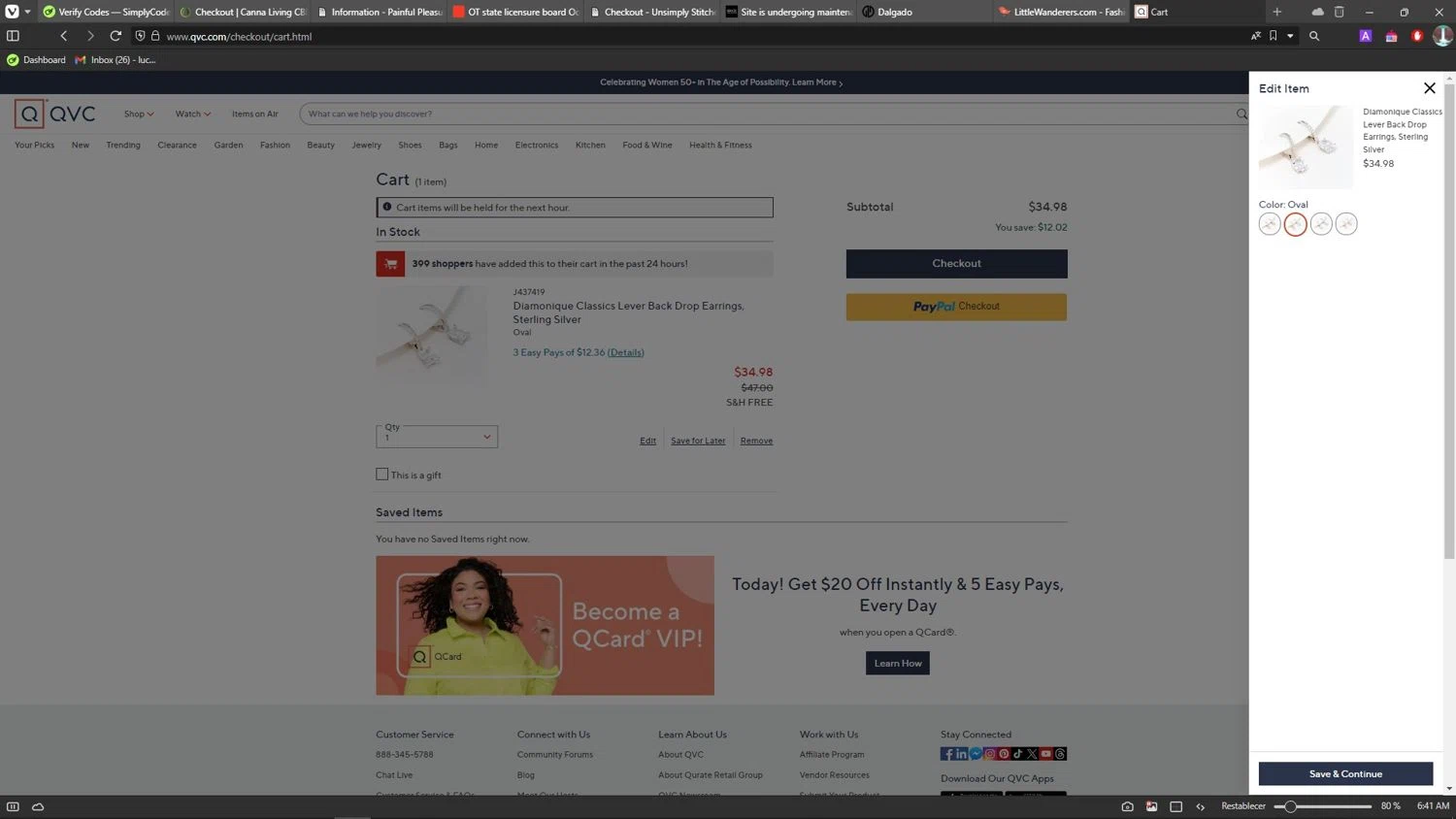 QVC Promo Codes 20 Off October 2024