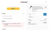 QOUT coupon verification screenshot