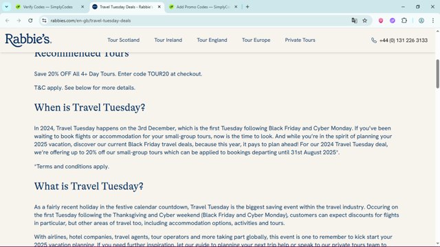 Rabbies checkout page showing Rabbies promo code box | Screenshot taken by SimplyCodes community member on Jun 27, 2025