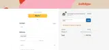 ADBER coupon verification screenshot