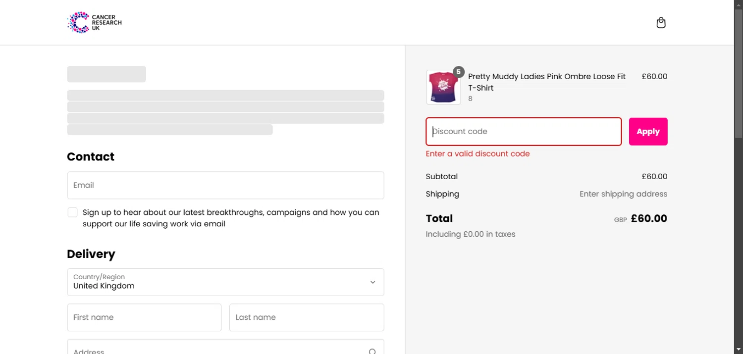 Race for Life promo code screenshot showing code SPRING30 applied at Race for Life checkout page. Uploaded by SimplyCodes community member maraxo on Feb 15, 2025