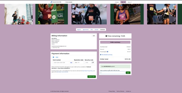 Race Roster Promo Codes (1 Verified) - 25% Off Apr 2025