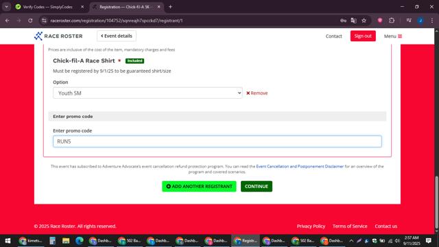 Race Roster Promo Codes (2 Verified) - 10% Off Oct 2025