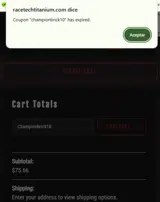 Championbrick10 coupon verification screenshot